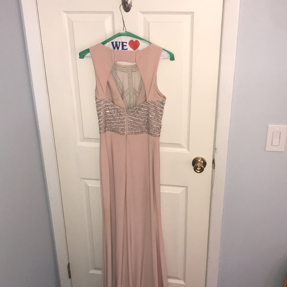 Light Pink Formal Dress - Picture 3 of 4